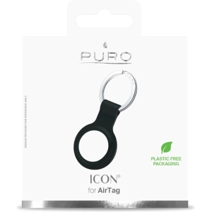 Kup Silikonowe etui PURO ICON Case Apple AirTag (czarny) - PUR416BLK - {ean13} - Sklep Home Screen