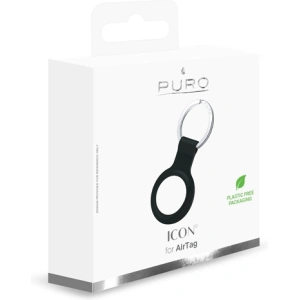Kup Silikonowe etui PURO ICON Case Apple AirTag (czarny) - PUR416BLK - {ean13} - Sklep Home Screen