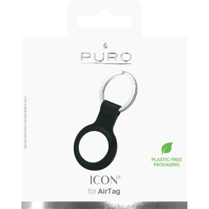 Kup Silikonowe etui PURO ICON Case Apple AirTag (czarny) - PUR416BLK - {ean13} - Sklep Home Screen