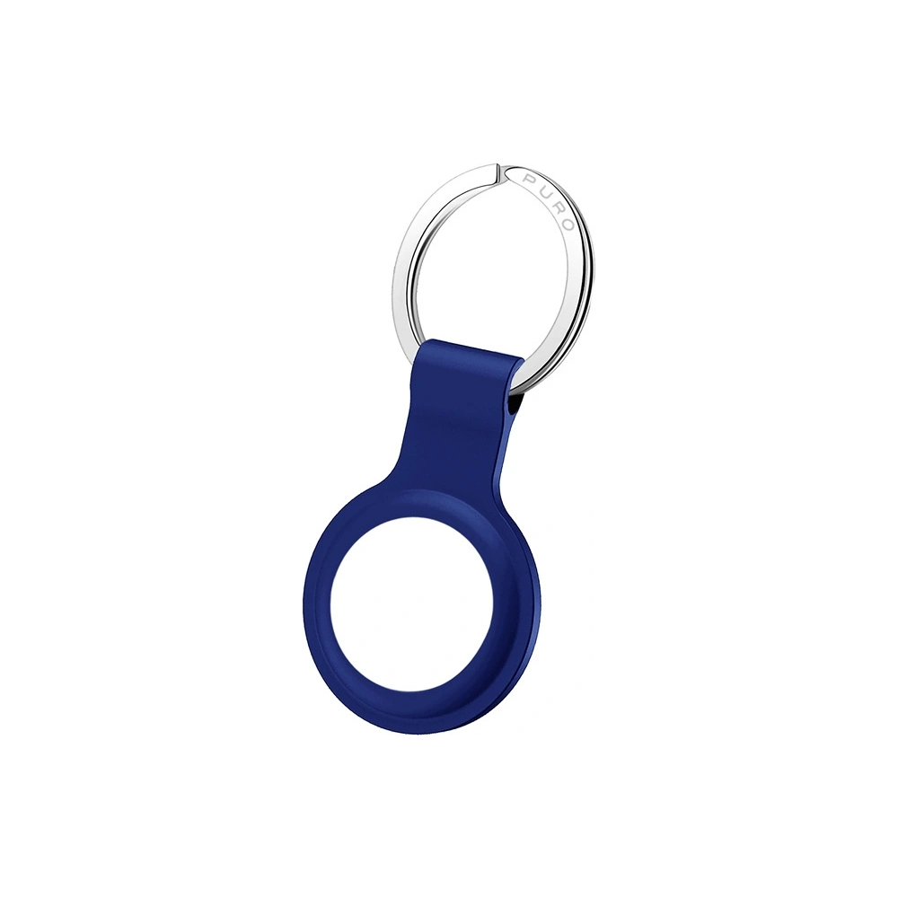 Silikonowe etui PURO ICON Case Apple AirTag (granatowy)