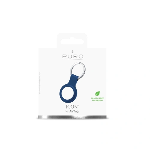 Kup Silikonowe etui PURO ICON Case Apple AirTag (granatowy) - PUR417NAV - {ean13} - Sklep Home Screen