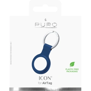 Kup Silikonowe etui PURO ICON Case Apple AirTag (granatowy) - PUR417NAV - {ean13} - Sklep Home Screen