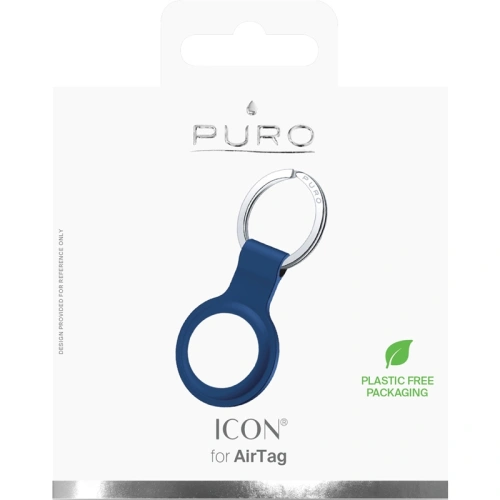 Kup Silikonowe etui PURO ICON Case Apple AirTag (granatowy) - PUR417NAV - {ean13} - Sklep Home Screen