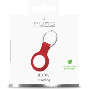 Kup Silikonowe etui PURO ICON Case Apple AirTag (czerwony) - PUR418RED - {ean13} - Sklep Home Screen