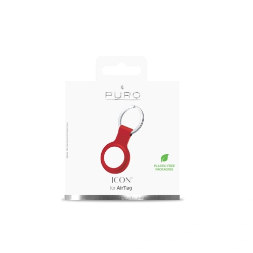 Kup Silikon tok PURO ICON Case Apple AirTag (piros) - PUR418RED - {ean13} - Sklep Home Screen