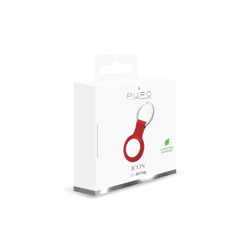 Kup Silikon tok PURO ICON Case Apple AirTag (piros) - PUR418RED - {ean13} - Sklep Home Screen