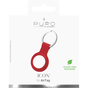 Kup Silikonowe etui PURO ICON Case Apple AirTag (czerwony) - PUR418RED - {ean13} - Sklep Home Screen