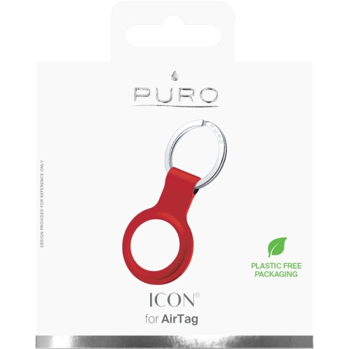 Kup Silikon tok PURO ICON Case Apple AirTag (piros) - PUR418RED - {ean13} - Sklep Home Screen