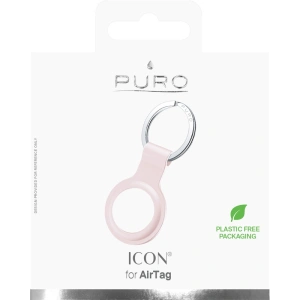 Kup Silikonowe etui PURO ICON Case Apple AirTag (piaskowy róż) - PUR419PNK - {ean13} - Sklep Home Screen