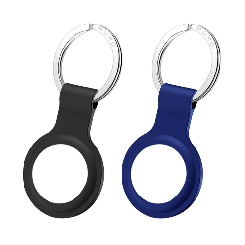 Kup Silikon tok PURO ICON Case Apple AirTag (fekete és sötétkék) [2 PACK] - PUR420BLKNAV - {ean13} - Sklep Home Screen