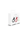 Kup Silikonice etui PURO ICON Case Apple AirTag (negru și roșu) [2 PACK] - PUR421BLKRED - {ean13} - Sklep Home Screen