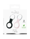 Kup Silikonowe etui PURO ICON Case Apple AirTag (czarny i piaskowy róż) [2 PACK] - PUR422BLKPNK - {ean13} - Sklep Home Screen