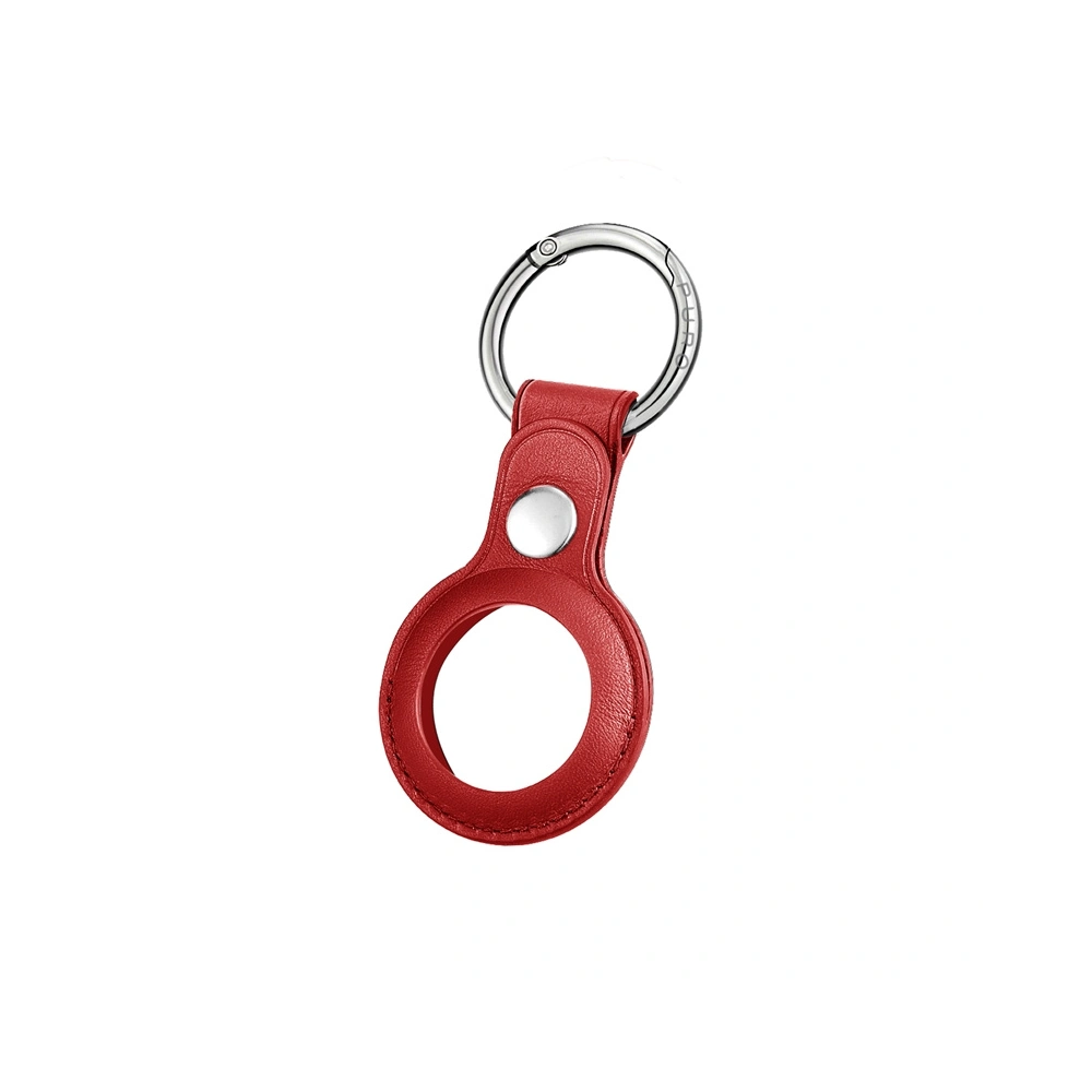 Etui ze skóry ekologicznej PURO SKY Case Apple AirTag (czerwony)