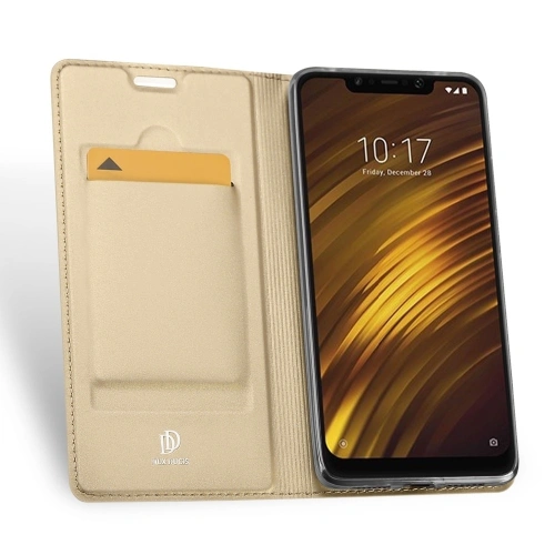 Kup Etui DuxDucis SkinPro Pocophone F1 Zlato - DDS152GLD - {ean13} - Sklep Home Screen