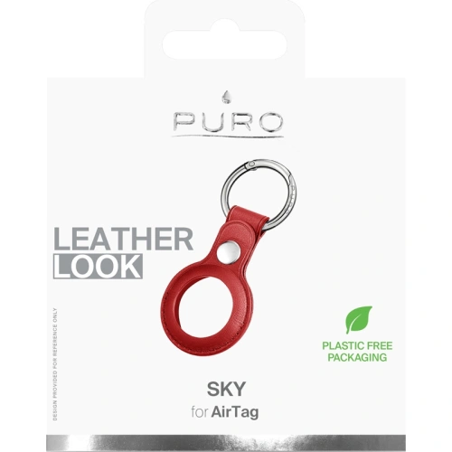 Buy PURO SKY Case Apple AirTag (red) - PUR425RED - {ean13} - Home Screen Store Europe