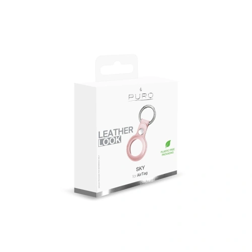 Kup Apple PURO SKY Ledertasche AirTag (sandrosa) - PUR426PNK - {ean13} - Sklep Home Screen