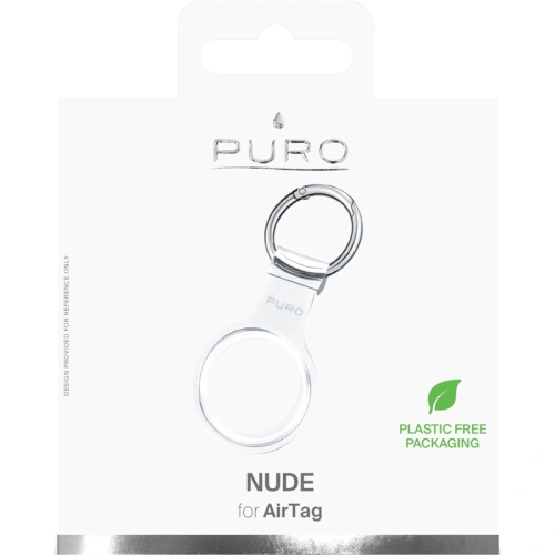 Kup Husa din silicon PURO NUDE pentru Apple AirTag Apple AirTag (transparent) - PUR427CL - {ean13} - Sklep Home Screen