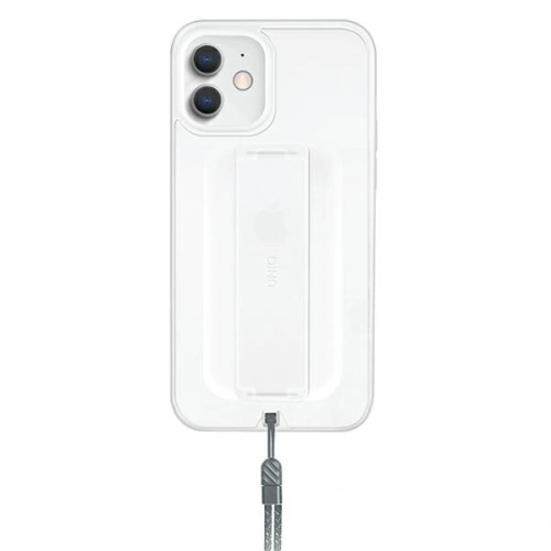 Kup Apple UNIQ Heldro Case iPhone 12 mini weiß/naturfarbener Frost Antimikrobiell - UNIQ366WHT - {ean13} - Sklep Home Screen