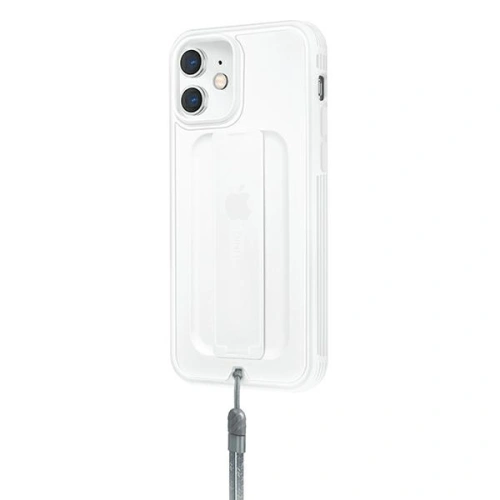 Kup Etui UNIQ Heldro Apple iPhone 12 mini bílý/přirozený mráz Antimikrobiální - UNIQ366WHT - {ean13} - Sklep Home Screen