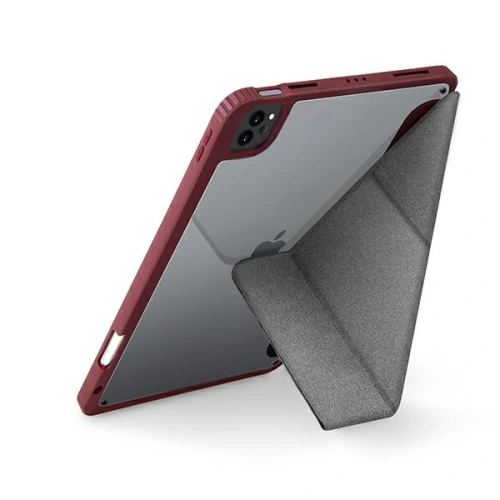 Kup Apple UNIQ Moven Tasche iPad 10.2 (2020) kastanienbraun/burgunderrot - UNIQ366BRG - {ean13} - Sklep Home Screen