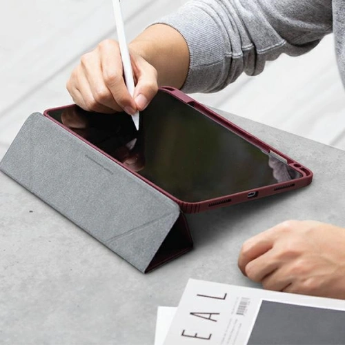 Buy UNIQ Moven Apple iPad 10.2 (2020) burgundy - UNIQ366BRG - {ean13} - Home Screen Store Europe