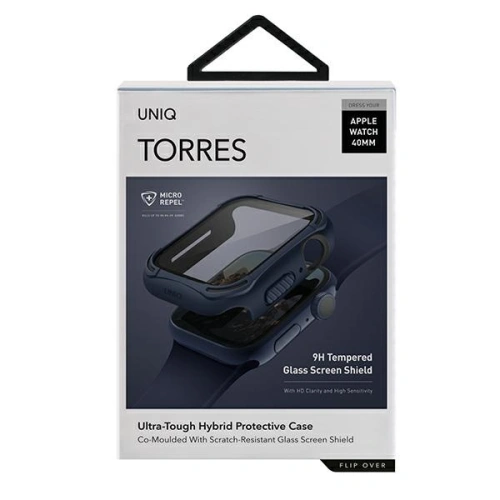 Kup Etui UNIQ Torres Apple Watch Series 4/5/6/7/SE/8/9 40/41MM kék - UNIQ370BLU - {ean13} - Sklep Home Screen