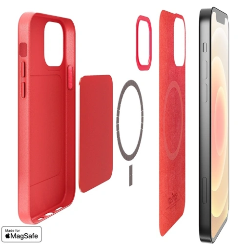 Buy PURO SKYMAG MagSafe Apple iPhone 12/12 Pro (red) - PUR430RED - {ean13} - Home Screen Store Europe