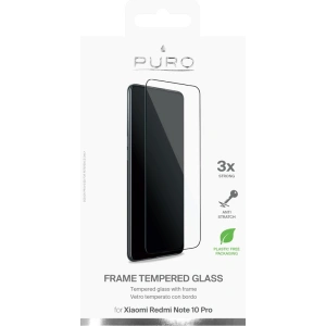 Kup Szkło hartowane PURO Frame Tempered Glass Redmi Note 10 Pro (czarna ramka) - PUR434BLK - {ean13} - Sklep Home Screen