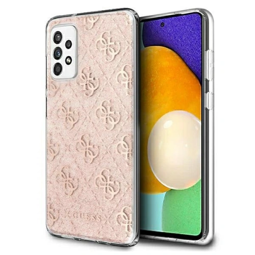Kup Etui Guess GUHCA32PCU4GLPI Samsung Galaxy A32 5G růžový/pink hard case 4G Glitter - GUE963PNK - {ean13} - Sklep Home Screen