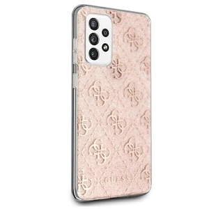 Kup Etui Guess GUHCA52PCU4GLPI Samsung Galaxy A52/A52s růžové/pink hard case 4G Glitter - GUE964PNK - {ean13} - Sklep Home Screen