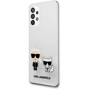 Etui Karl Lagerfeld KLHCA32CKTR Samsung Galaxy A32 5G hardcase Transparent Karl & Choupette