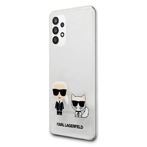 Kup Etui Karl Lagerfeld KLHCA32CKTR Samsung Galaxy A32 5G husă dură Transparent Karl & Choupette - KLD476CL - {ean13} - Sklep Home Screen