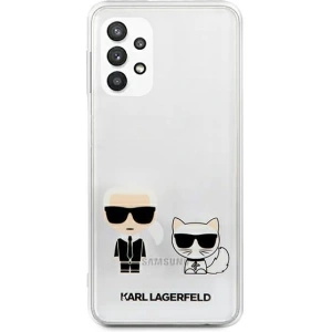 Etui Karl Lagerfeld KLHCA32CKTR Samsung Galaxy A32 5G hardcase Transparent Karl & Choupette