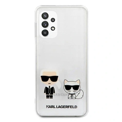 Kup Etui Karl Lagerfeld KLHCA32CKTR Samsung Galaxy A32 5G hardcase Transparent Karl & Choupette - KLD476CL - {ean13} - Sklep Home Screen