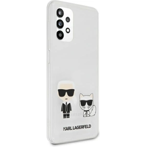Etui Karl Lagerfeld KLHCA32CKTR Samsung Galaxy A32 5G hardcase Transparent Karl & Choupette