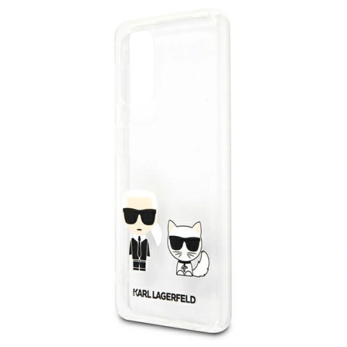 Kup Etui Karl Lagerfeld KLHCA32CKTR Samsung Galaxy A32 5G hardcase Transparent Karl & Choupette - KLD476CL - {ean13} - Sklep Home Screen