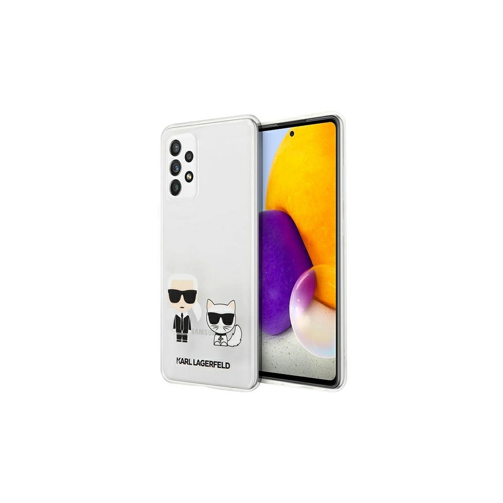 Etui Karl Lagerfeld KLHCA52CKTR Samsung Galaxy A52/A52s hardcase Transparent Karl & Choupette
