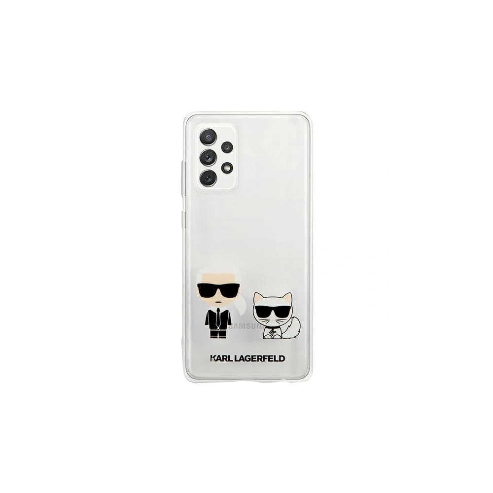 Etui Karl Lagerfeld KLHCA52CKTR Samsung Galaxy A52/A52s hardcase Transparent Karl & Choupette