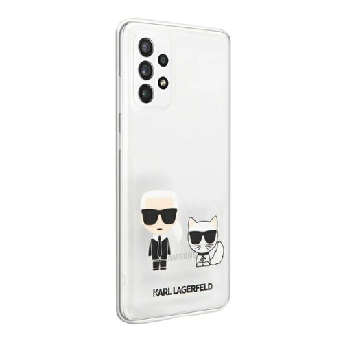 Kup Etui Karl Lagerfeld KLHCA52CKTR Samsung Galaxy A52/A52s hardcase Transparent Karl & Choupette - KLD477CL - {ean13} - Sklep Home Screen
