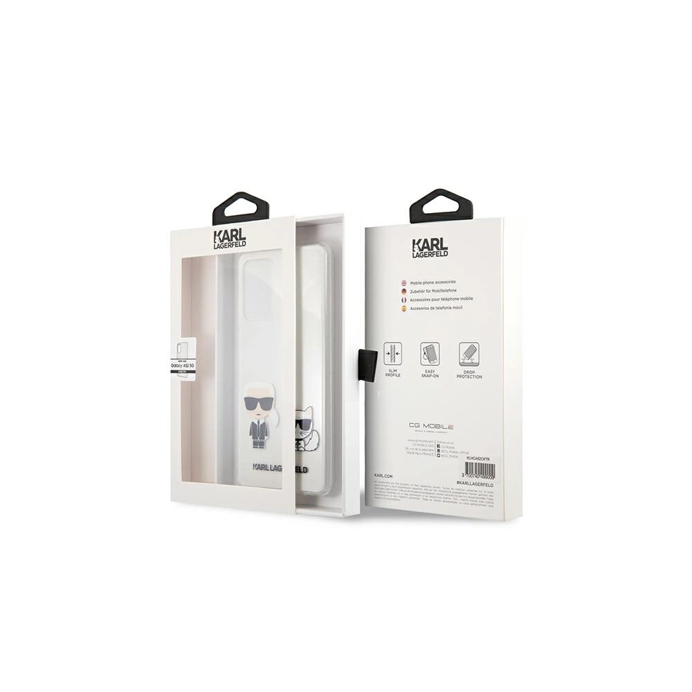 Etui Karl Lagerfeld KLHCA52CKTR Samsung Galaxy A52/A52s hardcase Transparent Karl & Choupette