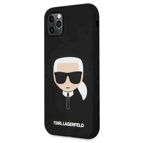 Kup Etui Karl Lagerfeld KLHCN61SLKHBK Apple iPhone 11 negru/black hardcase Silicon Capul lui Karl - KLD492BLK - {ean13} - Sklep Home Screen