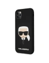 Kup Etui Karl Lagerfeld KLHCN61SLKHBK Apple iPhone 11 negru/black hardcase Silicon Capul lui Karl - KLD492BLK - {ean13} - Sklep Home Screen