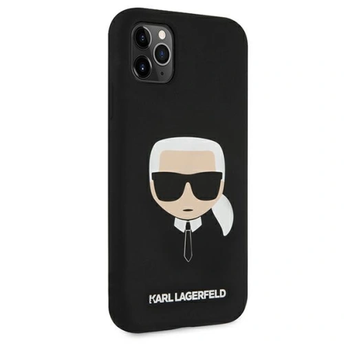 Kup Etui Karl Lagerfeld KLHCN61SLKHBK Apple iPhone 11 negru/black hardcase Silicon Capul lui Karl - KLD492BLK - {ean13} - Sklep Home Screen