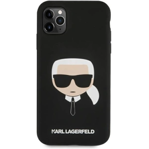 Kup Etui Karl Lagerfeld KLHCN65SLKHBK Apple iPhone 11 Pro Max negru/black hardcase Silicon Karl`s Head - KLD496BLK - {ean13} - Sklep Home Screen