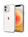 Etui Spigen Optik Crystal Apple iPhone 12 Chrome Silver