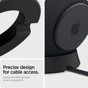 Buy Spigen Silicone Fit Apple Homepod Mini Stand Black - SPN1620BLK - {ean13} - Home Screen Store Europe