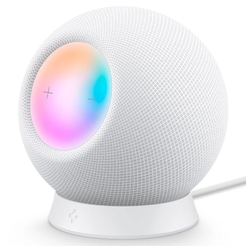 Kup Podstavec Spigen Silicone Fit Apple HomePod mini Stojan Bílý - SPN1621WHT - {ean13} - Sklep Home Screen