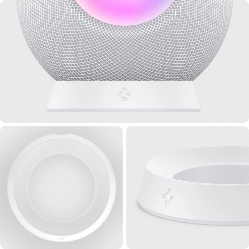 Kup Podstavec Spigen Silicone Fit Apple HomePod mini Stojan Bílý - SPN1621WHT - {ean13} - Sklep Home Screen