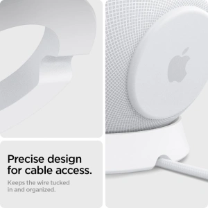 Kup Podstawka Spigen Silicone Fit Apple HomePod mini Stand Alb - SPN1621WHT - {ean13} - Sklep Home Screen