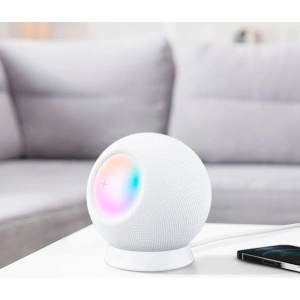 Kup Alap Spigen Szilikon Fit Apple HomePod mini Állvány Fehér - SPN1621WHT - {ean13} - Sklep Home Screen